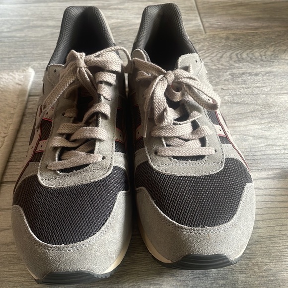 NWOT Asics GT-II Men's Clay Grey Moonrock Shoes 80s Retro Size 10 - Picture 4 of 7